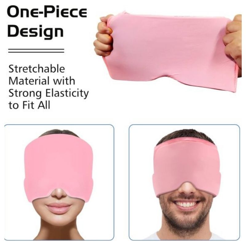 Headache Relief Gel Cap | Hot & Cold Therapy for Migraine & Tension