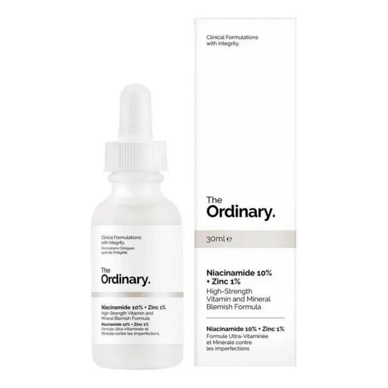 The Ordinary Niacinamide 10% + Zinc 1% Serum 30ml | Oil Control & Brightening