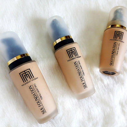 Masarrat Misbah Silk Foundation 35ml | Oil Control Soft Matte Base