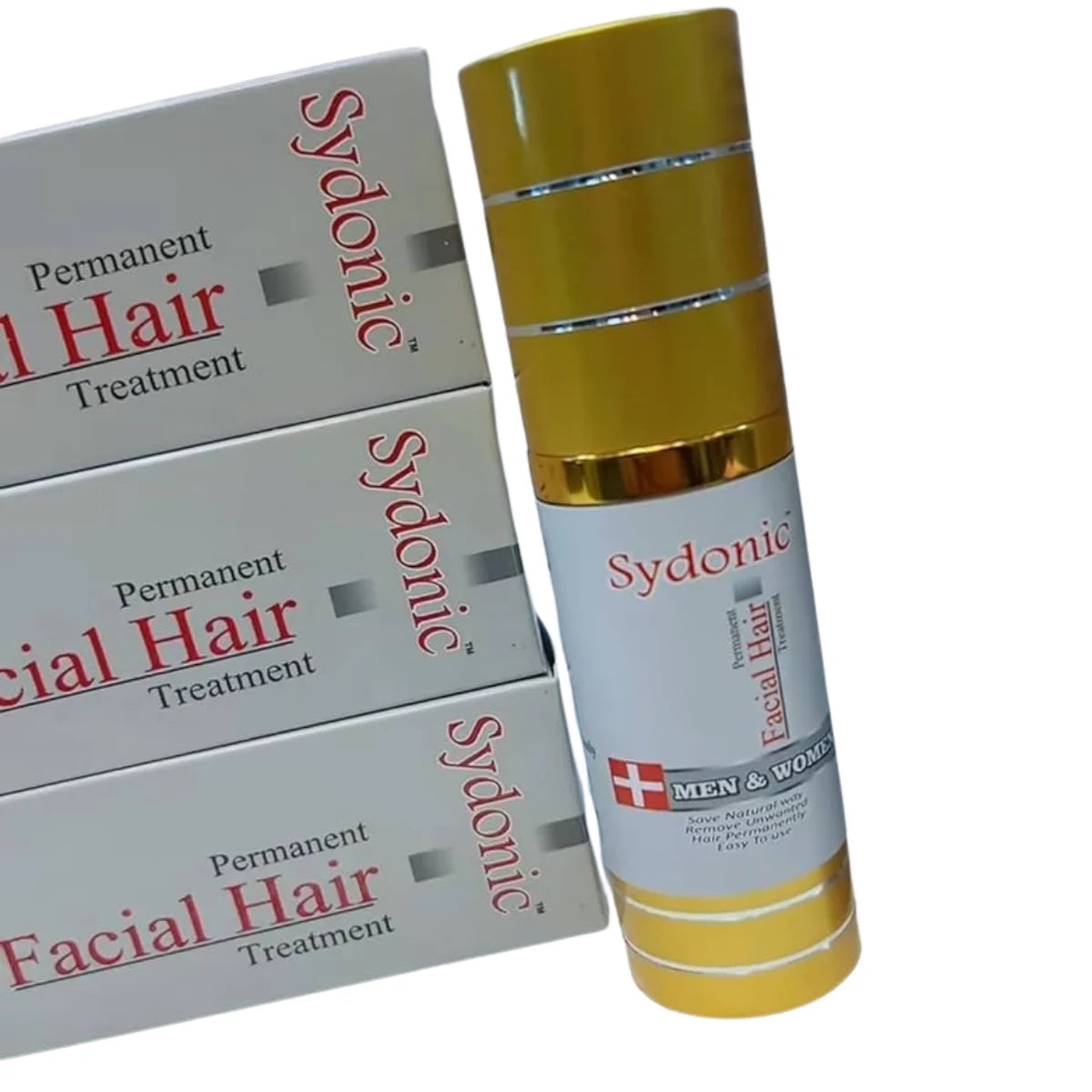 Sydonic Permanent Facial Hair Removal Cream | Smooth & Painless