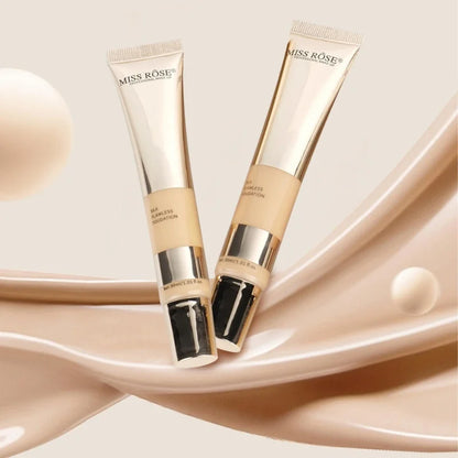 Miss Rose Silk Flawless Foundation Beige 1 | Lightweight Long-Lasting Liquid Base with Natural Radiant Finish