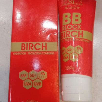 SL Basics BB Block SPF 50g | Tinted Sunscreen with Vitamin E
