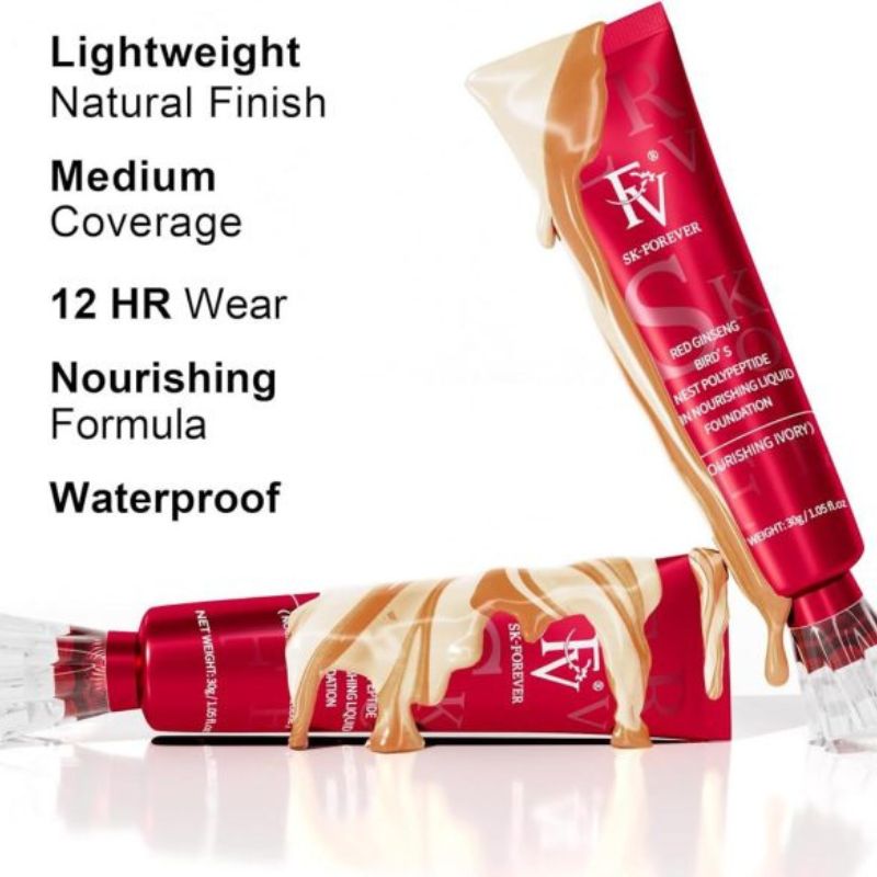 FV Liquid Foundation | Full Coverage Matte & Long-Lasting Makeup