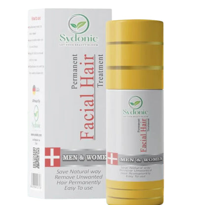 Sydonic Permanent Facial Hair Removal Cream | Smooth & Painless