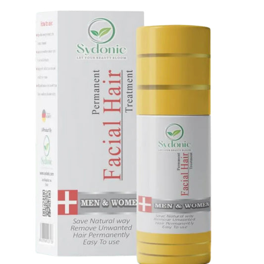 Sydonic Permanent Facial Hair Removal Cream | Smooth & Painless